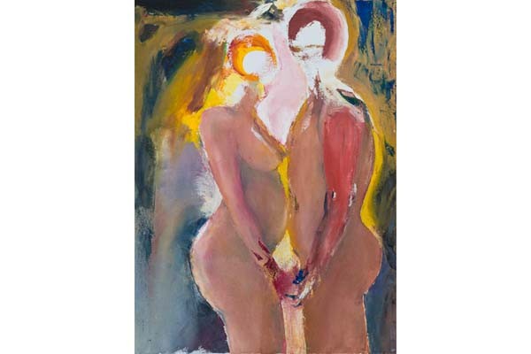 Le bouquet de la mariee, 60x80