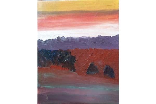 Ombres montantes, 25x20