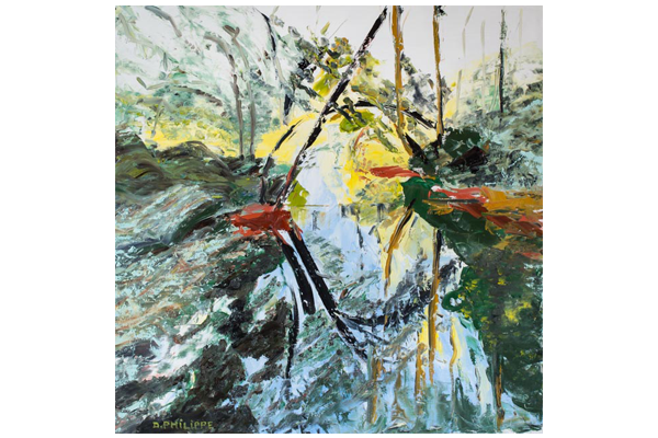 L'Etang 002, 60x60