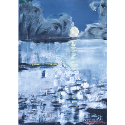 Super lune, 40x30