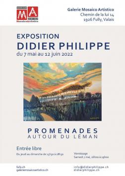 Didier Philippe expo à Fully 2022
